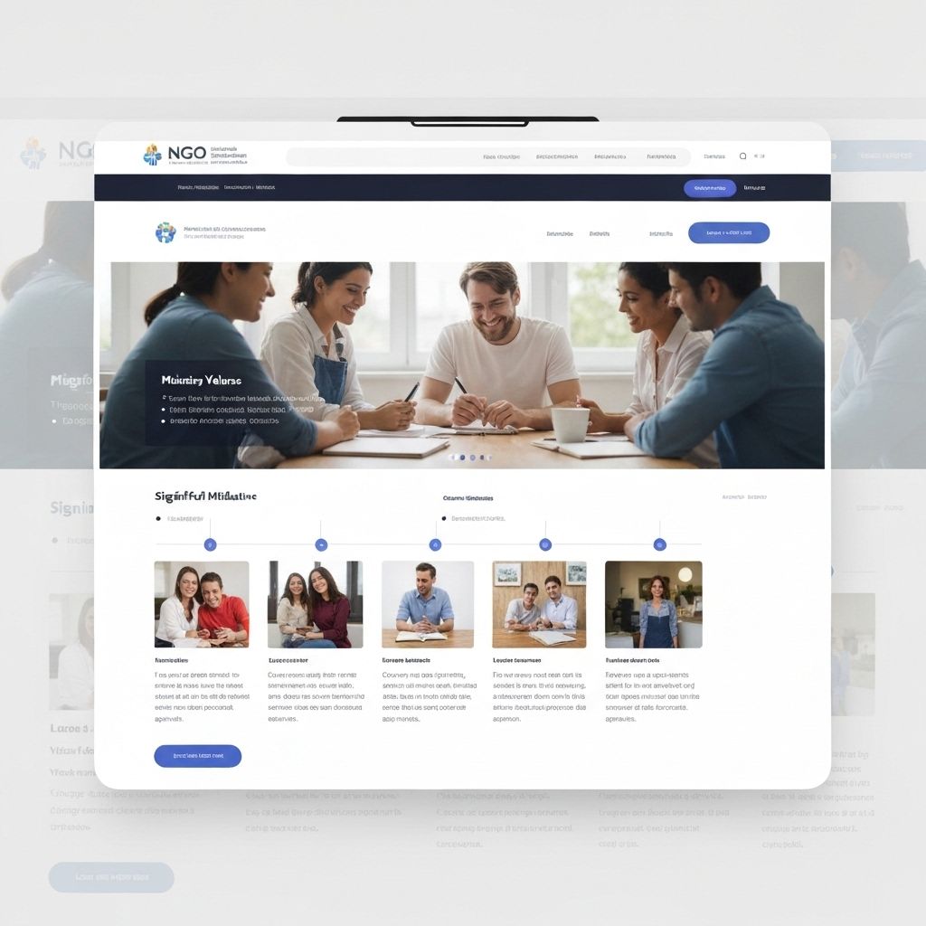 Arjuna Foundation NGO website preview